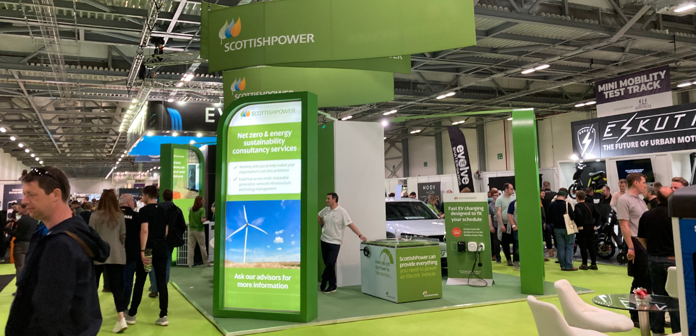 Scottish Power exhibition stand