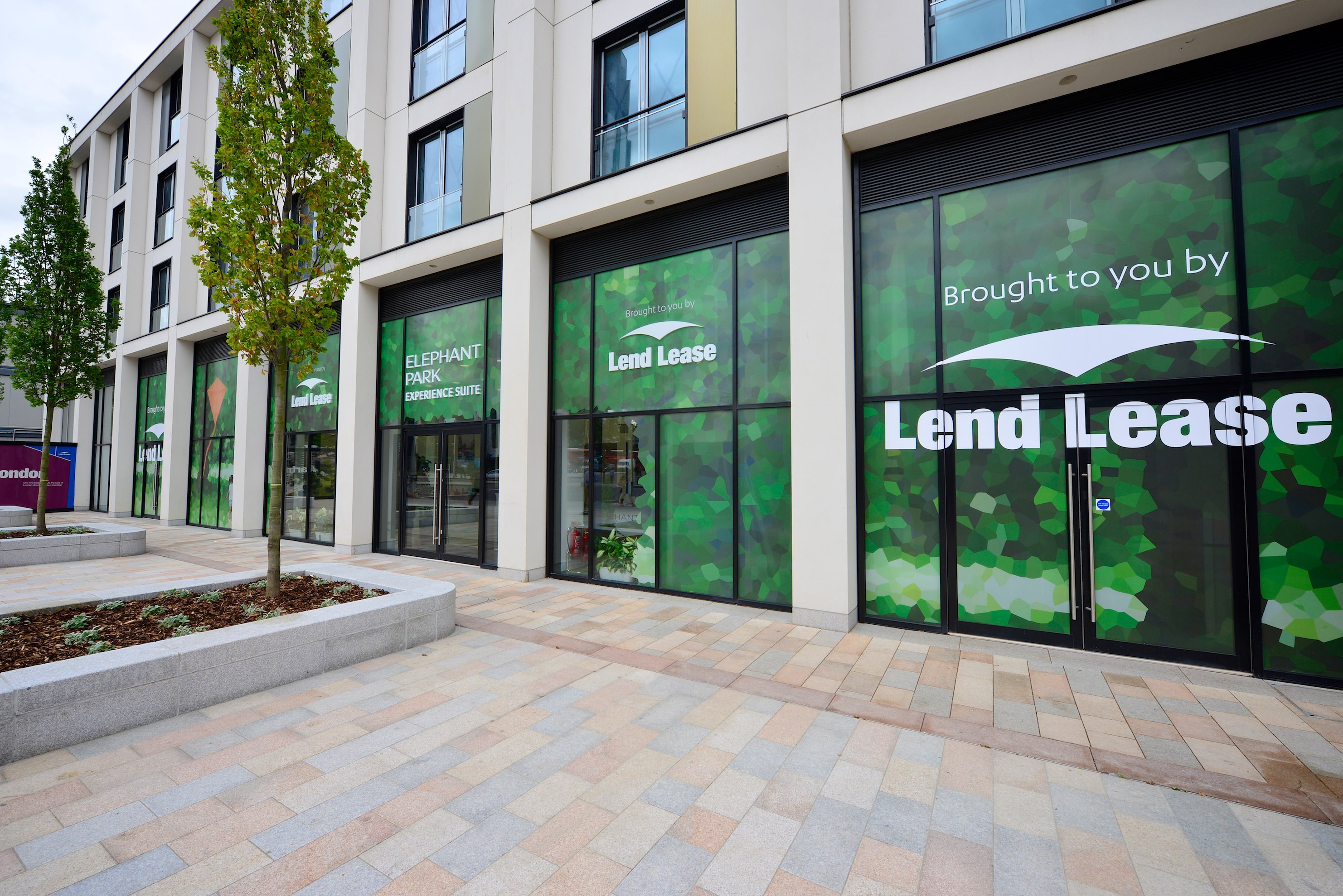 LendLease Office Window Graphics