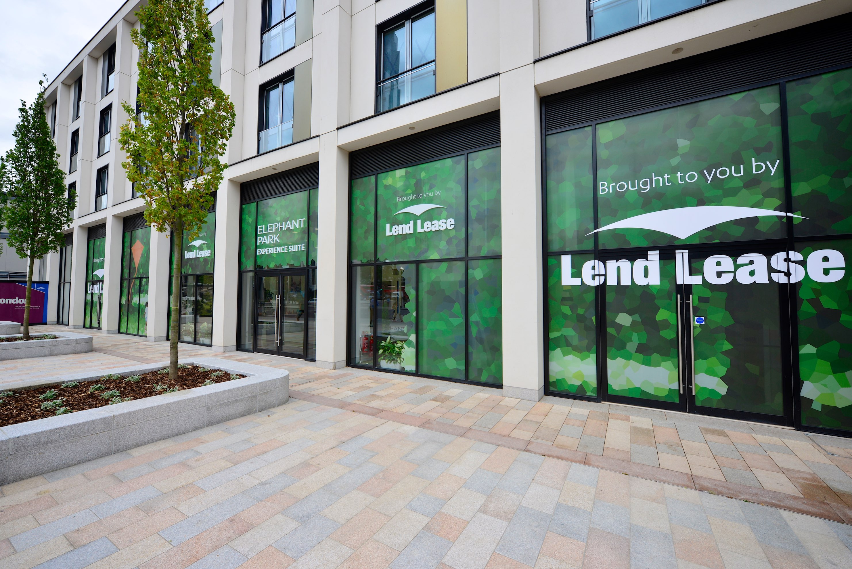 LendLease Office Window Graphics 