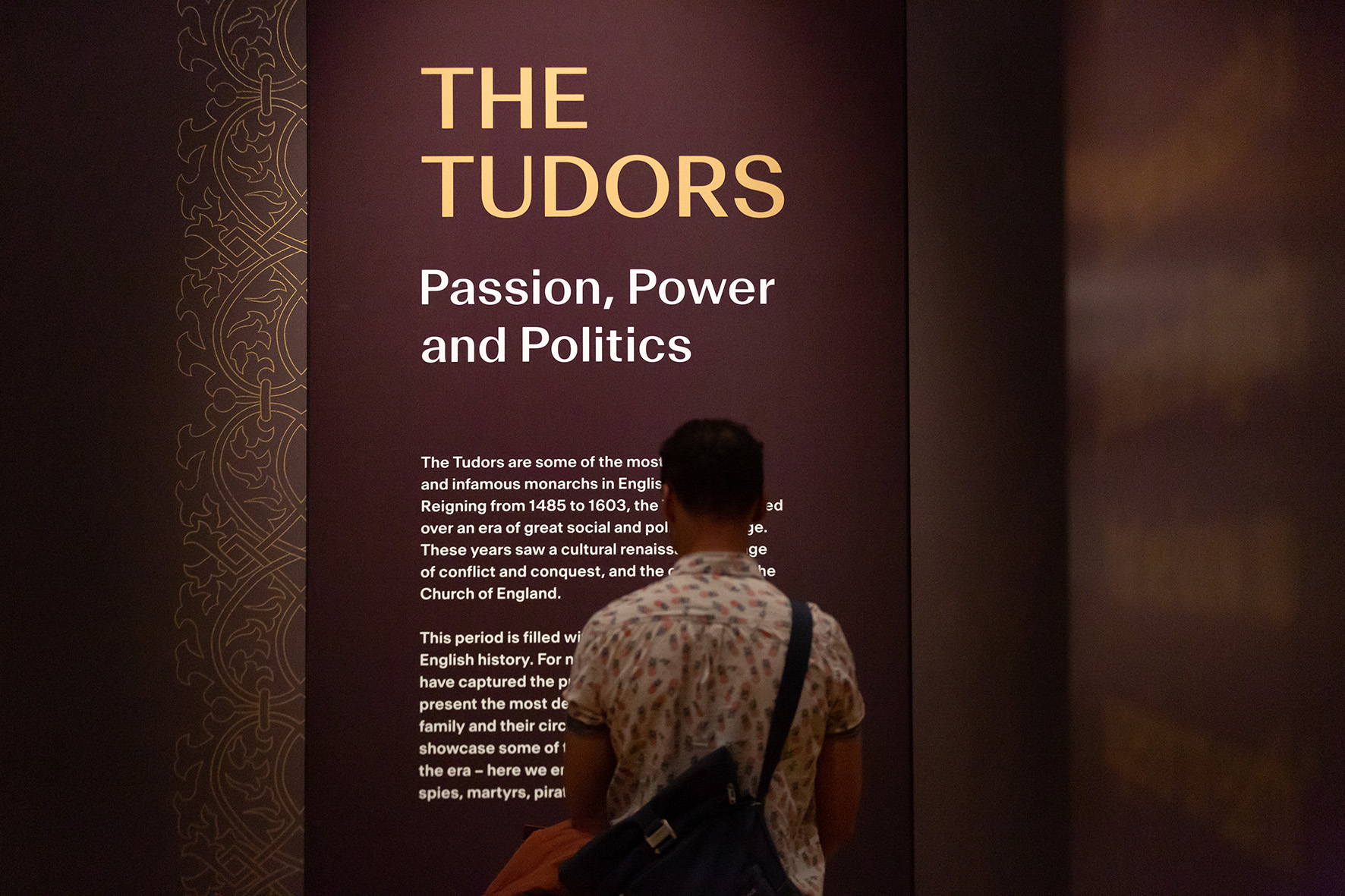 The Tudors Museum Signage
