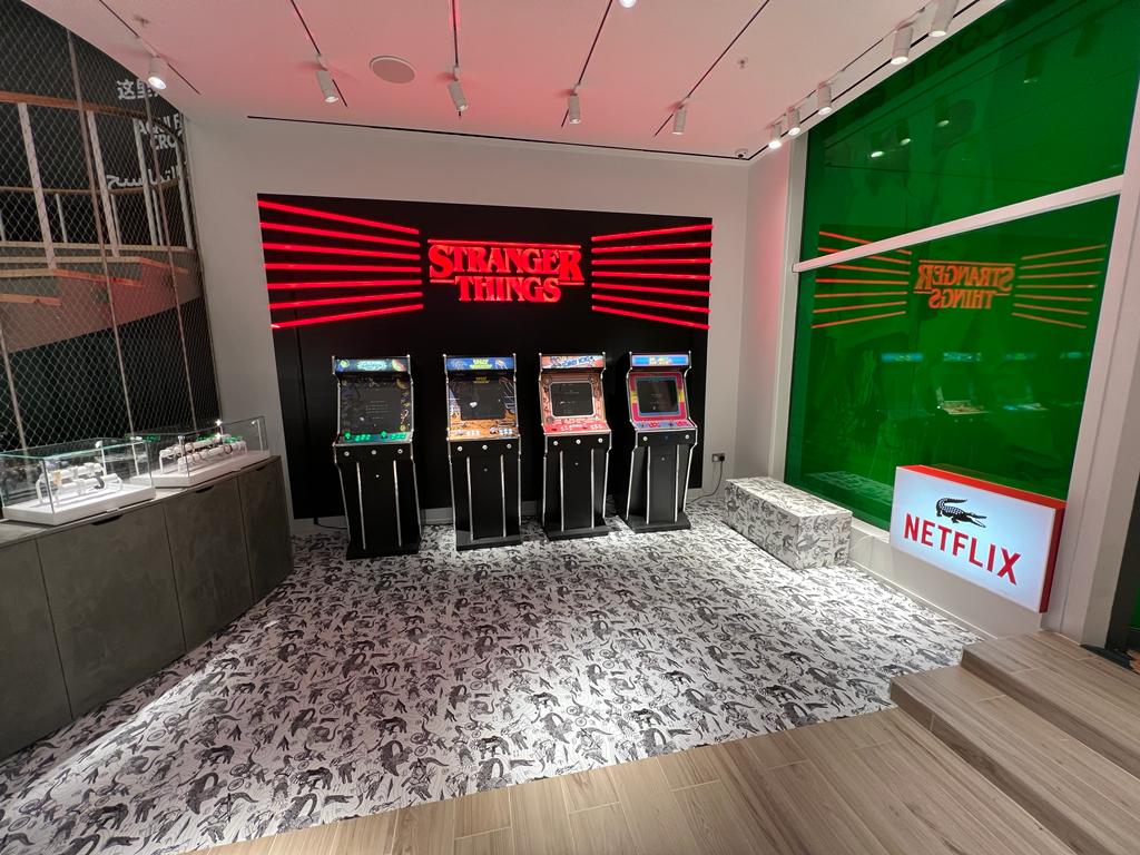 Lacoste Stranger Things Retail Floor Graphics