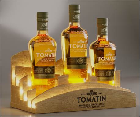 Tomatin Product Display Stand