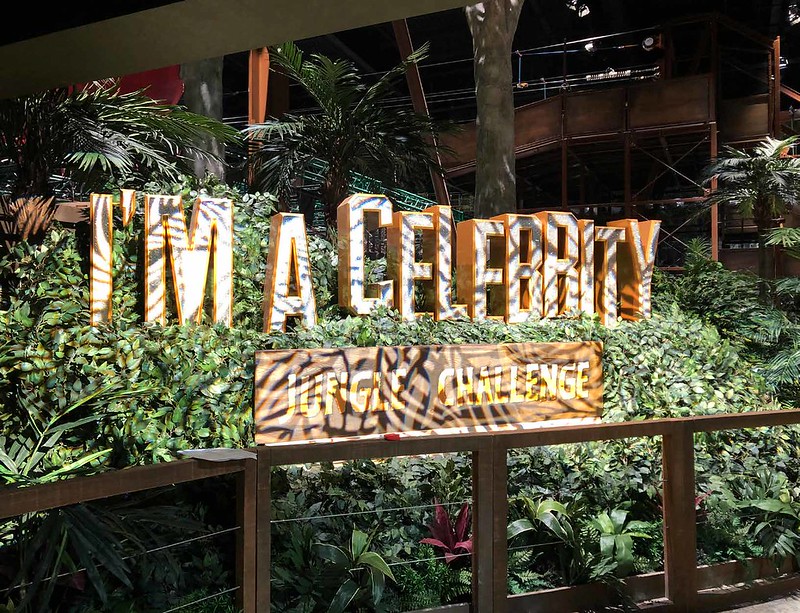 I'm a Celebrity Jungle Experience Signage