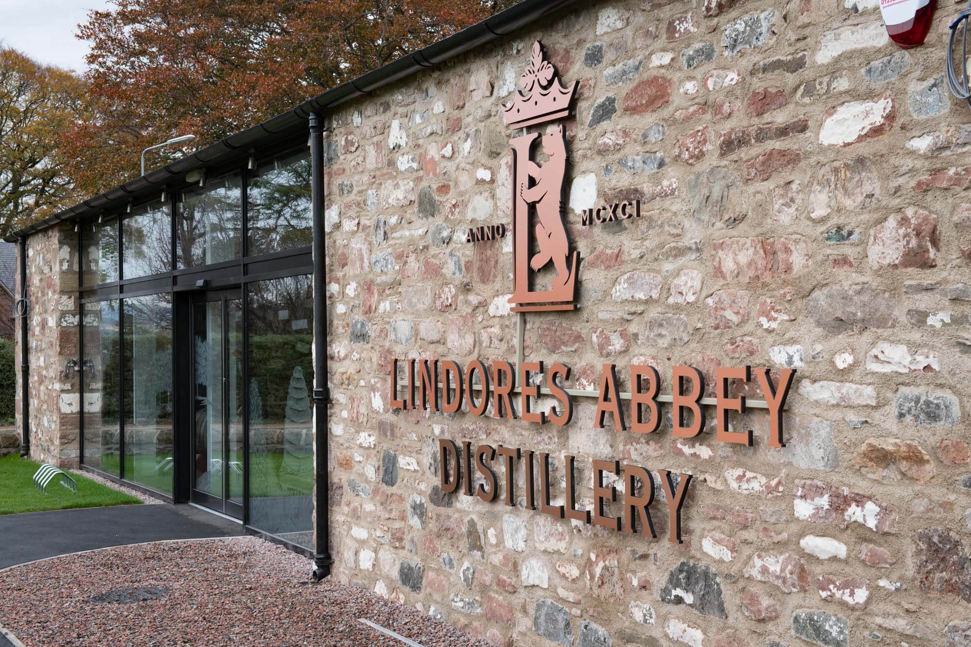 Lindores Distillery Signage