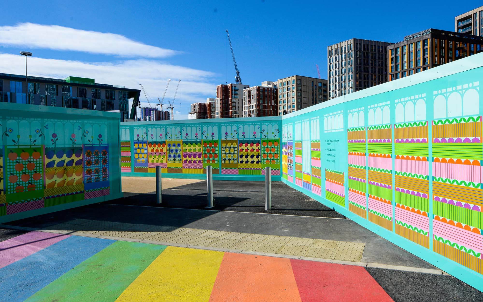 Colourful hoardings by Octink
