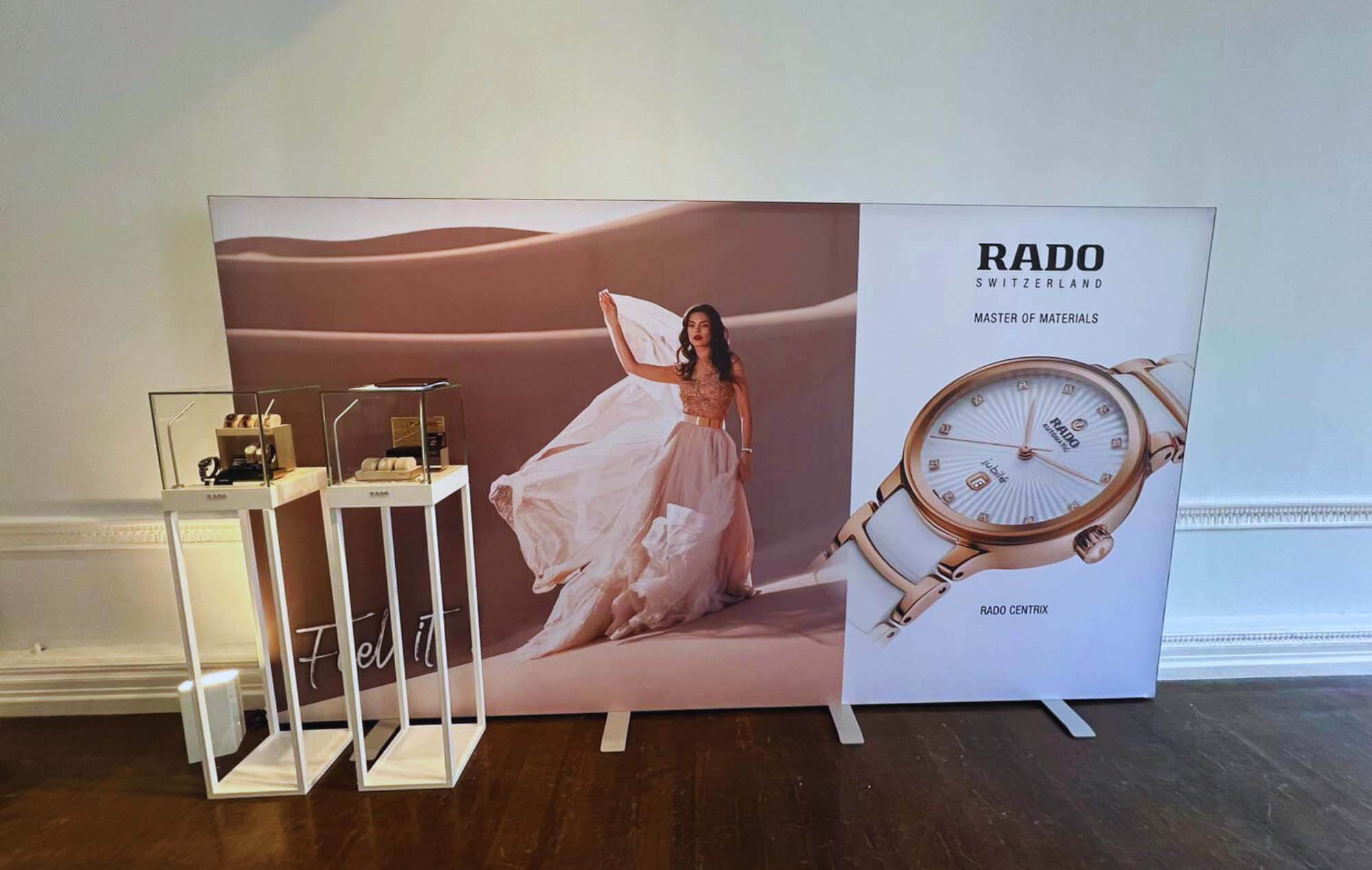 Rado Retail Event Graphics