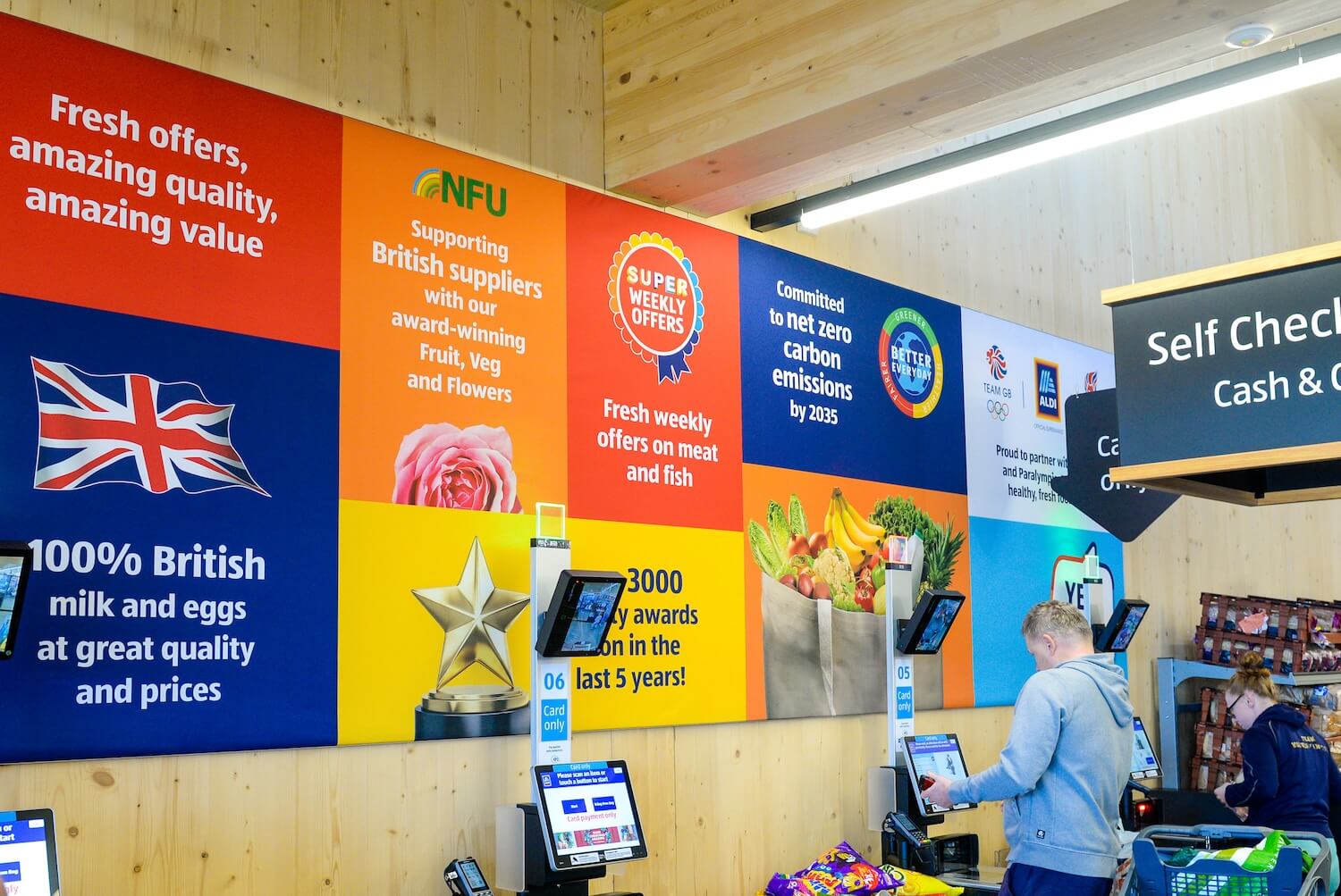 Aldi Sustainable Retail Graphics