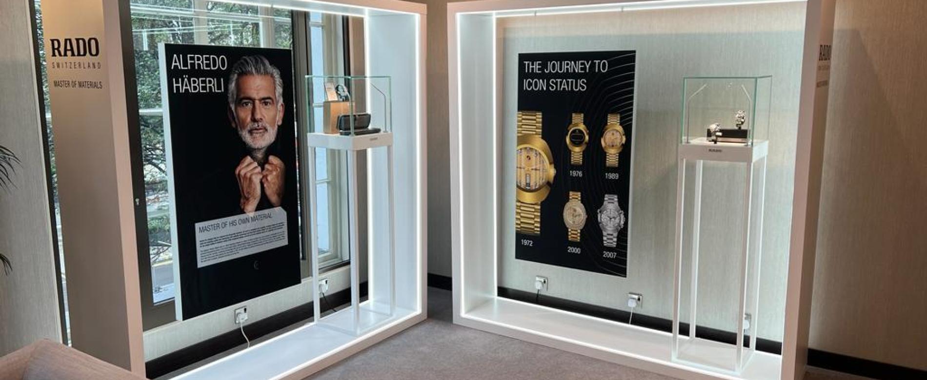 Rado product display