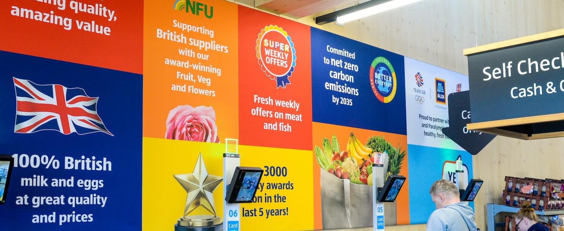 Aldi Sustainable Retail Graphics