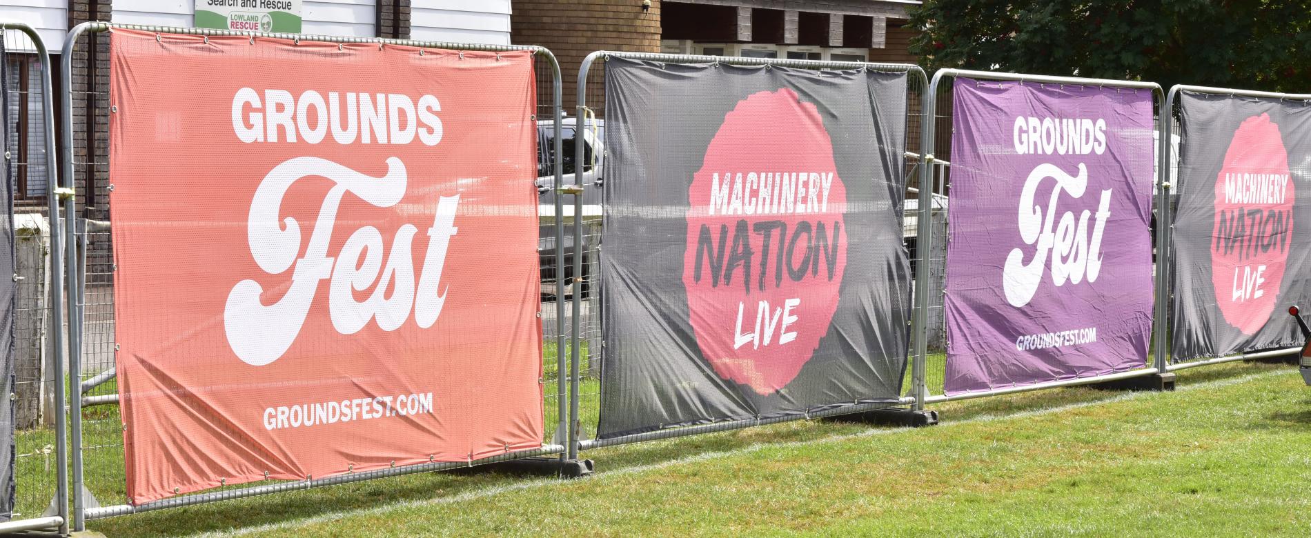 groundsfest banners events sustainable branding