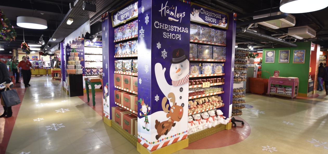 Hamleys Christmas POS Retail Display