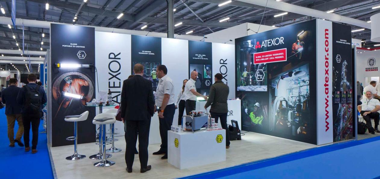 Atexor Exhibition Stand Shell Scheme