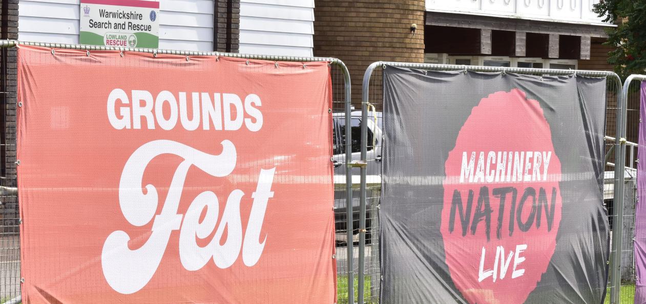 grounds fest banners sustainable events