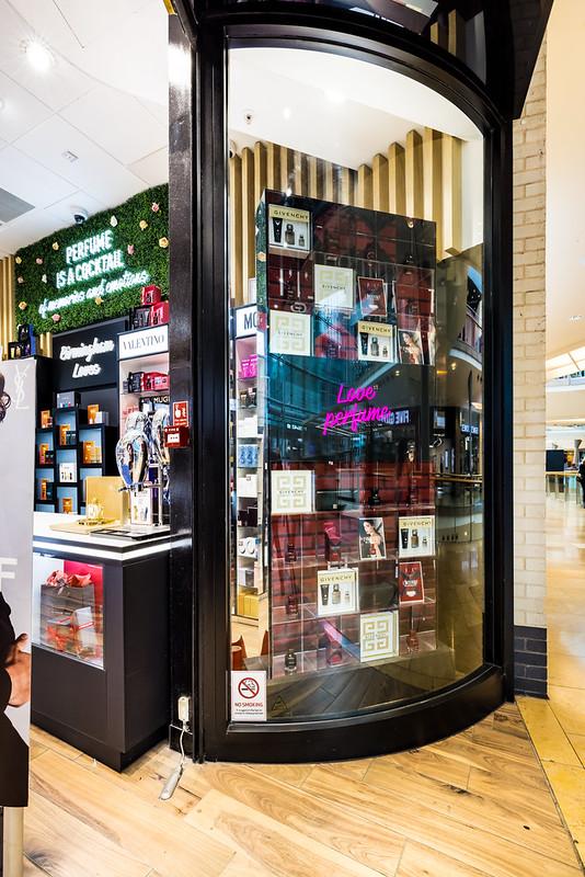 Givenchy and The Perfume Shop Retail Window Display