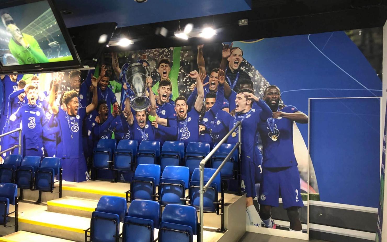 Chelsea Football Club Interior Graphics