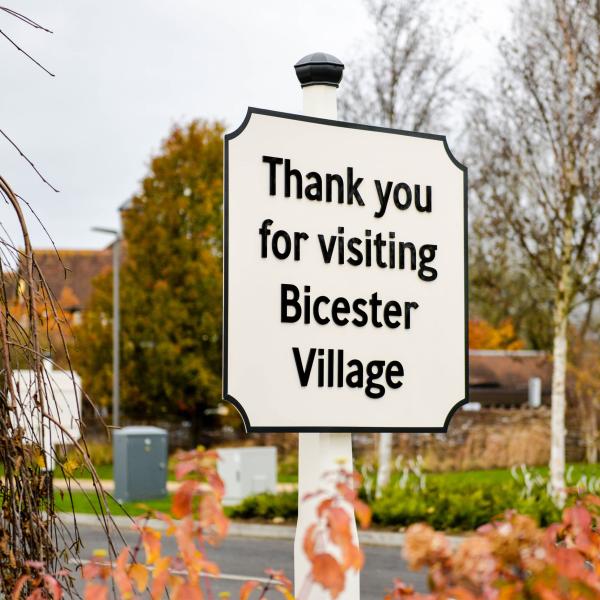 Bicester Village Signage