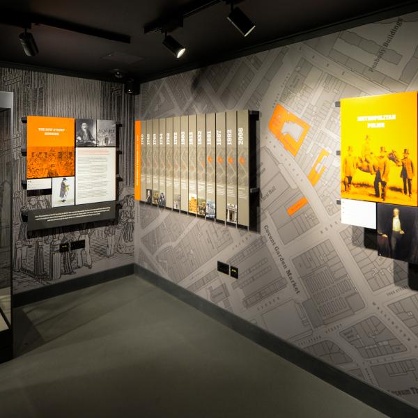 Bow Street Police Museum Exhibit