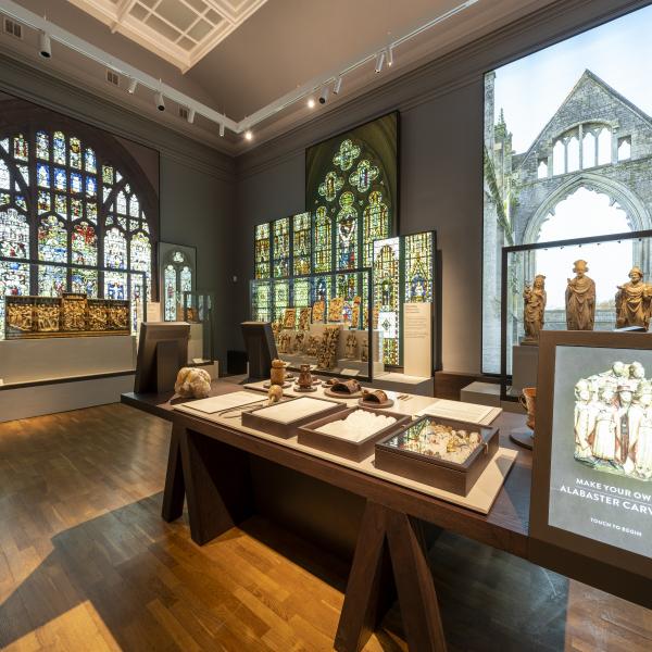 Nottingham Castle interactive exhibit