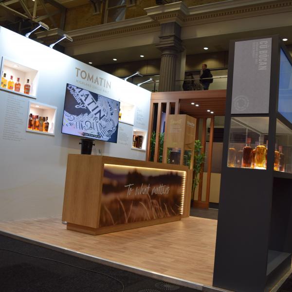 Tomatin Whisky Exhibition Stand