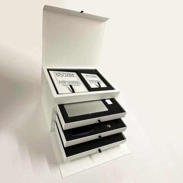 Service Graphics Victoria Square Bid Presentation Box