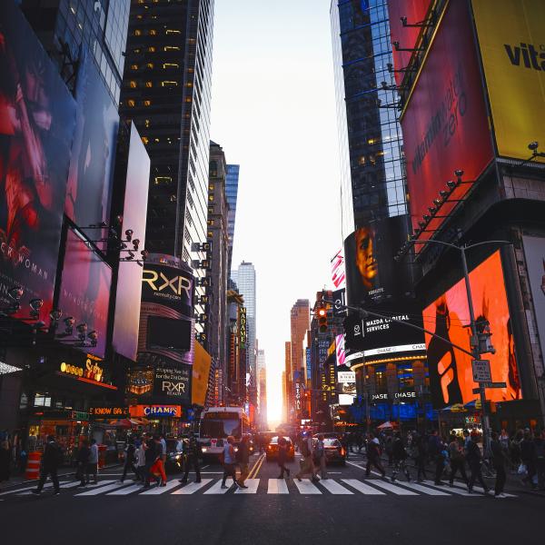 Times Square billboards