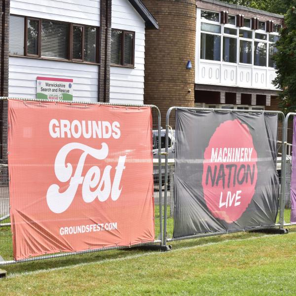 grounds fest banners sustainable events
